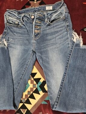 BRIDGE & SKY Light Blue High-Rise Skinny Jeans